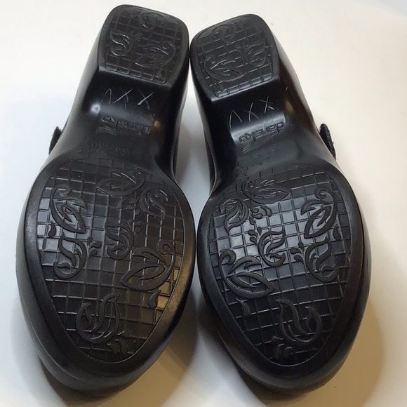 DANSKO MARY JANE WOMEN’S BLACK LEATHER CLOGS SHOES SZ 38 - Picture 12 of 15